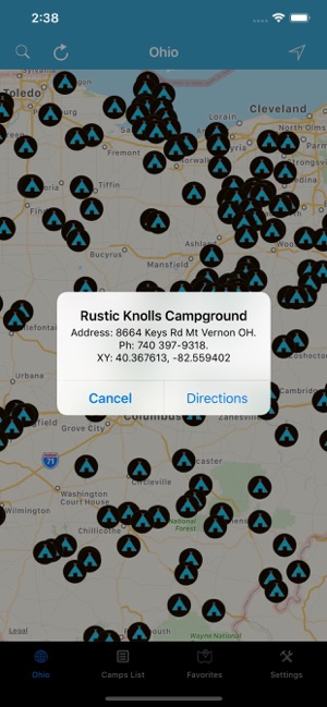 Ohio–Indiana-Illinois Camp RVs(圖5)-速報App
