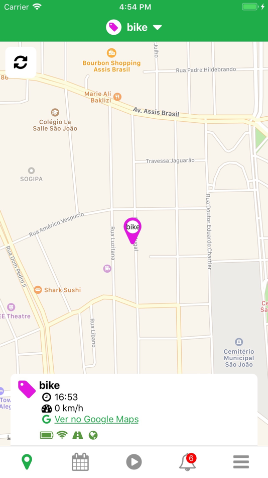 #2. Mobiltracker Monitor (iOS) By: MTK SISTEMAS DE INFORMACAO LTDA