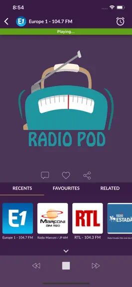 Game screenshot Radio Pod - Live Online Radio apk
