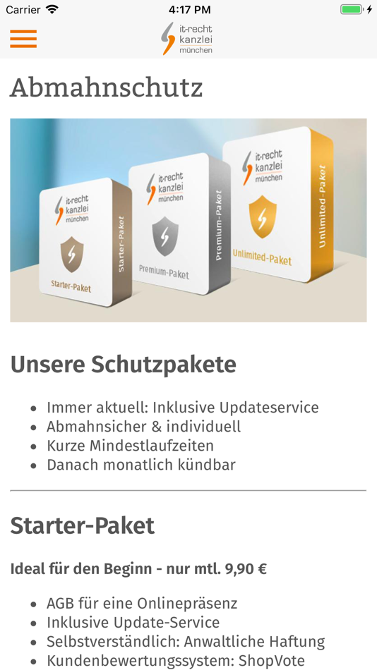 #4. Abmahnradar (iOS) 由: IT-Recht Kanzlei