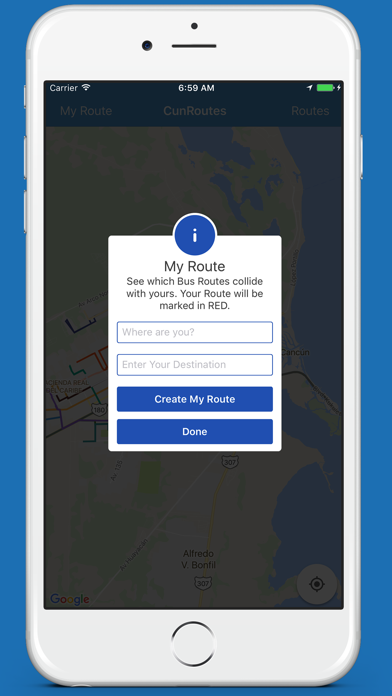 CunRoutes Screenshot 3 - AppWisp.com CunRoutes Screenshot 3 - AppWisp.com