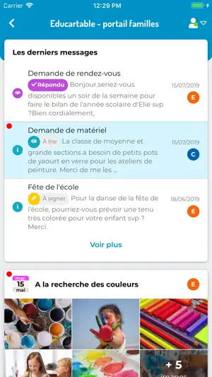 Educartable screenshot 1