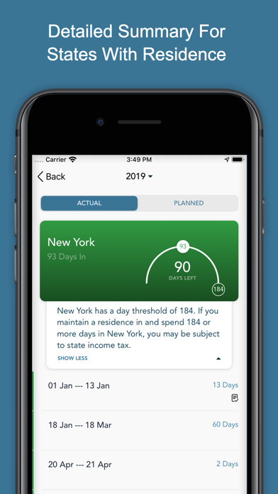 How to cancel & delete TaxBird - Residency Tracker from iphone & ipad 2