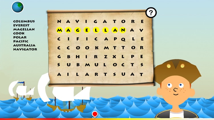 Word Search - History for Kids screenshot-3