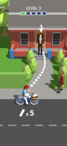 Game screenshot Paper Boy 3D apk