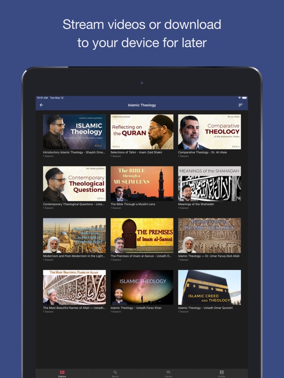 DeenStream iPad screenshot 4 - Lifestyle app