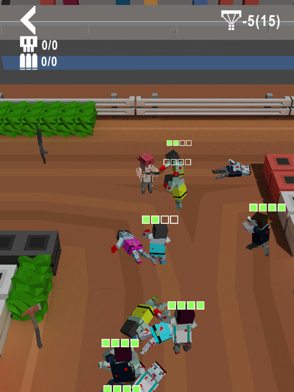 zombie hunters.io iPad screenshot