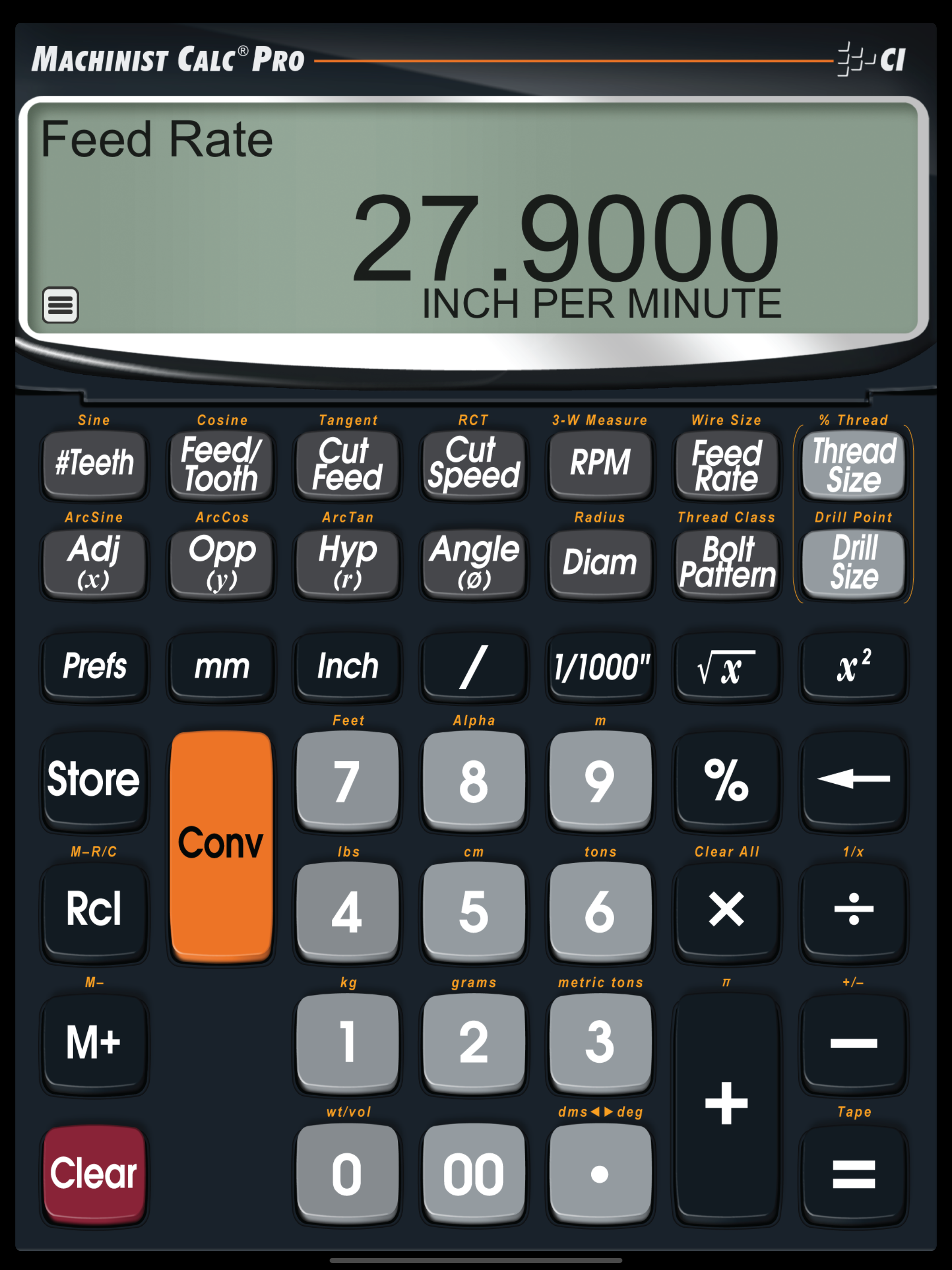 Machinist Calc Pro screenshot 10