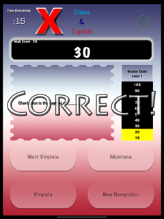 Brainy Skills States Capitals screenshot 11