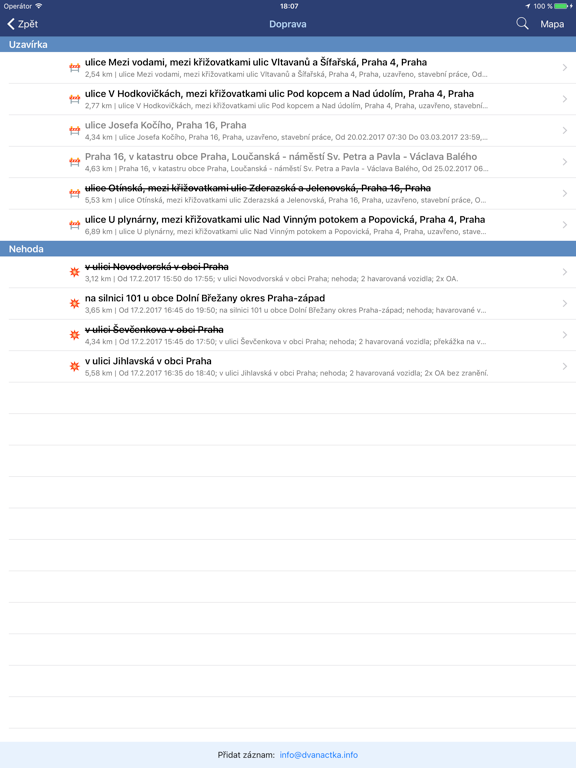 Dvanáctka - Info z Prahy 12 iPad screenshot 5 - Reference app