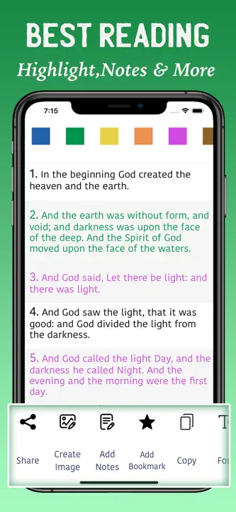 NIV Bible The Holy Version : capture d’écran 2 sur 9
