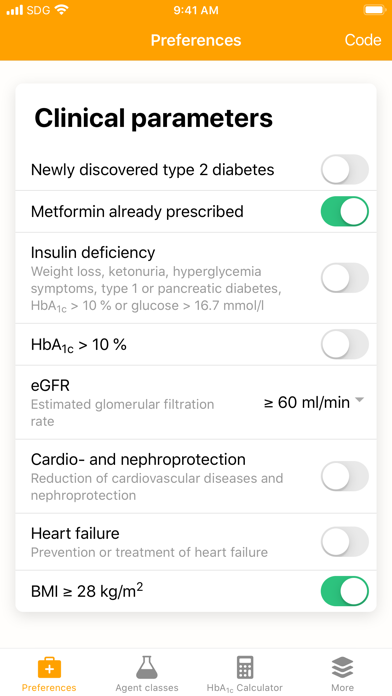 Screenshot #1 pour Swiss Diabetes Guide