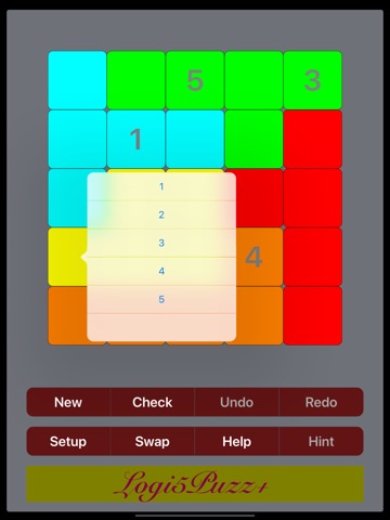 Logi5Puzz+ 3x3 to 16x16 Sudokuのおすすめ画像1