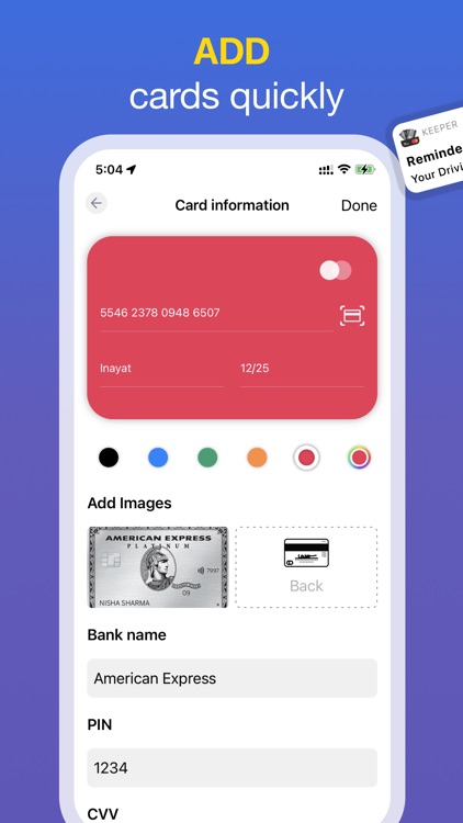 Wallet - Cards and Documents screenshot-6