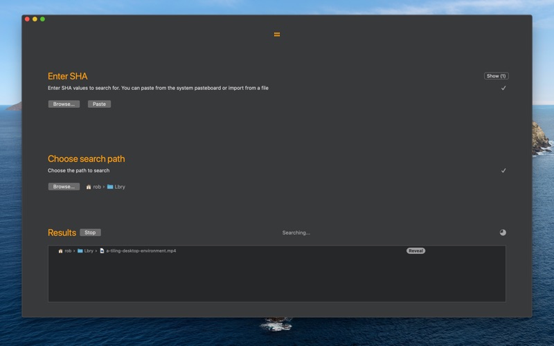 Screenshot #3 pour ShaSearch