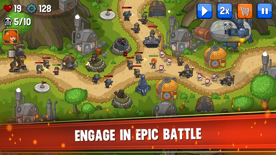#4. Steampunk Defense (iOS) 由: Cantalooza Games LLC