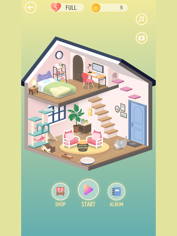 Screenshot #5 pour Find a different-A Cat House