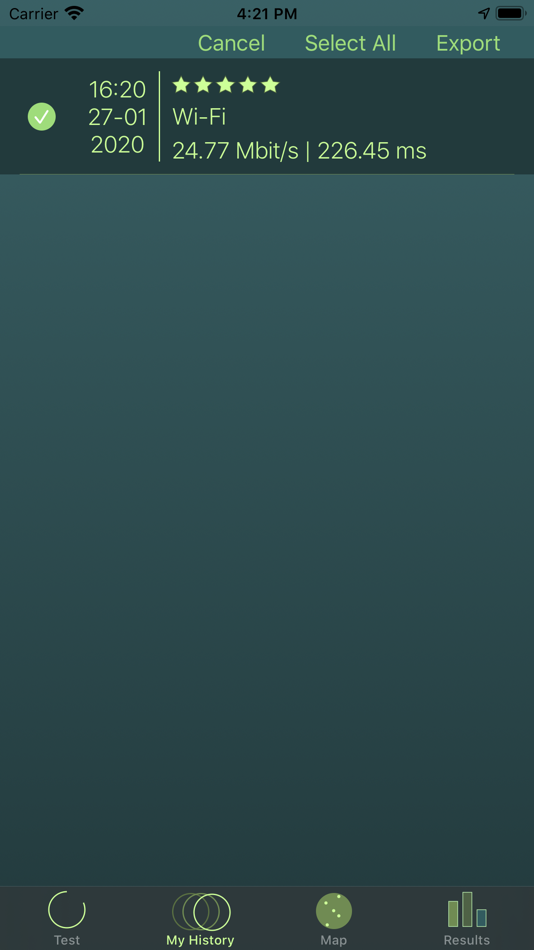 #4. Internet Quality (iOS) By: Rastislav Cervenak