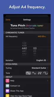How to cancel & delete tuna pitch - chromatic tuner 1