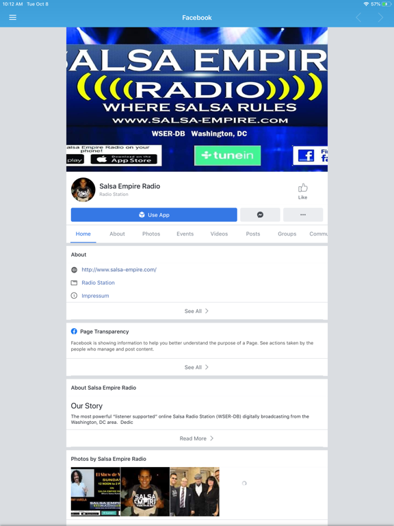 Screenshot #6 pour Salsa Empire Radio