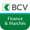 En tant que banque de proximité, la BCV vous propose, BCV Finance & Marchés, une application vous fournissant des informations sur les marchés financiers et permettant d’accéder à nos principales analyses, quels que soient l’heure et le lieu où vous vous trouvez
