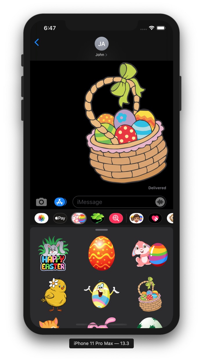 Easter Stickers  Emojis