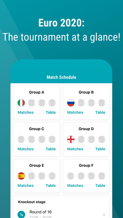 Euro Football Scores App 2020 by TorAlarm GmbH