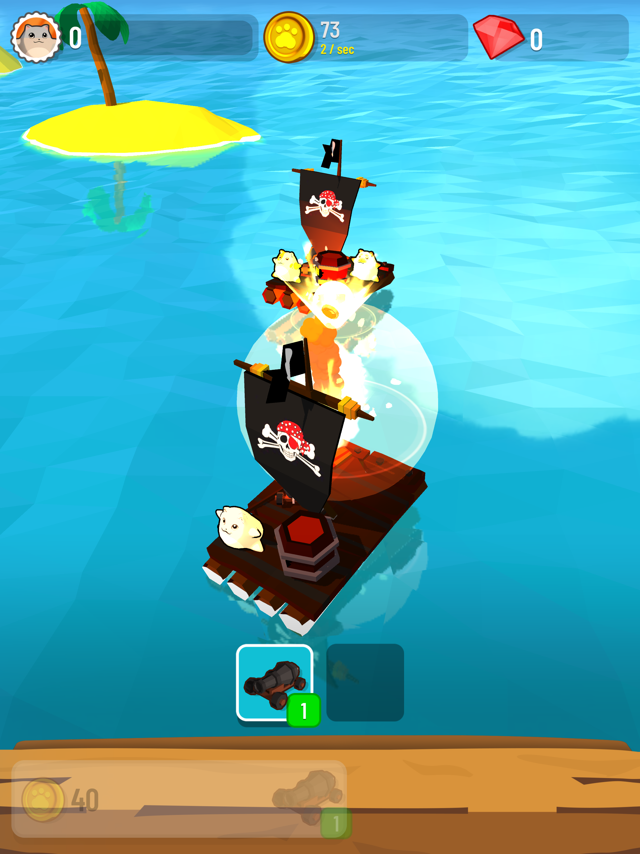 Merge Pirate Cats