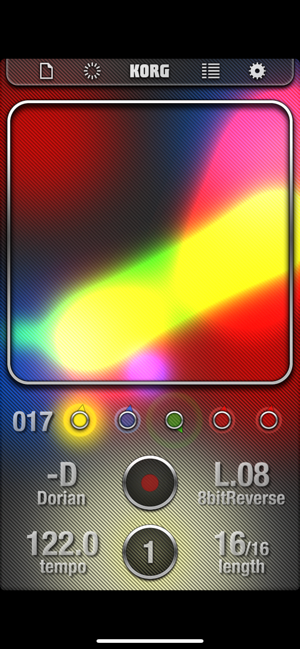 KORG iKaossilator Screenshot