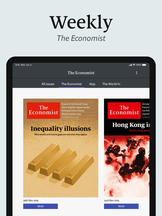 The Economist (Legacy) LA Tab