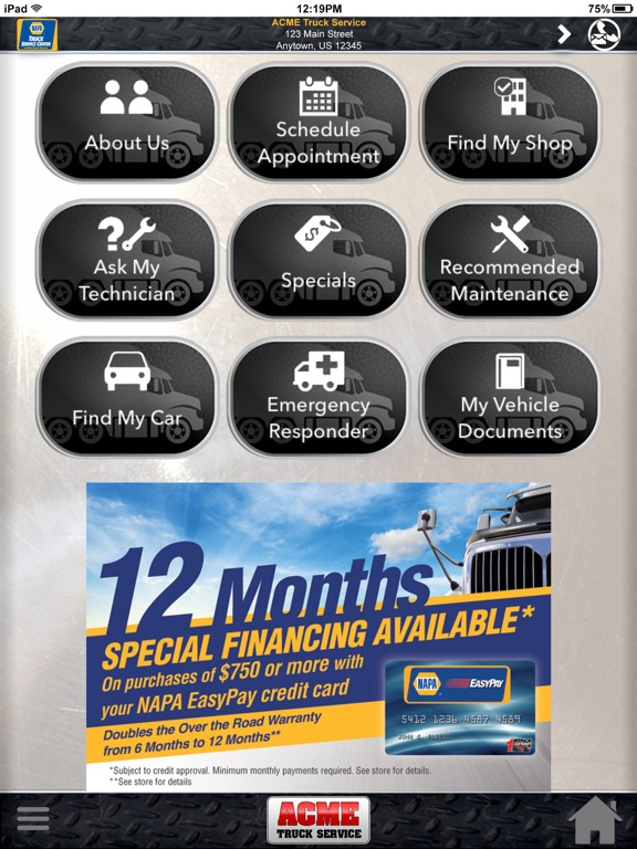 NAPA Truck Service Center