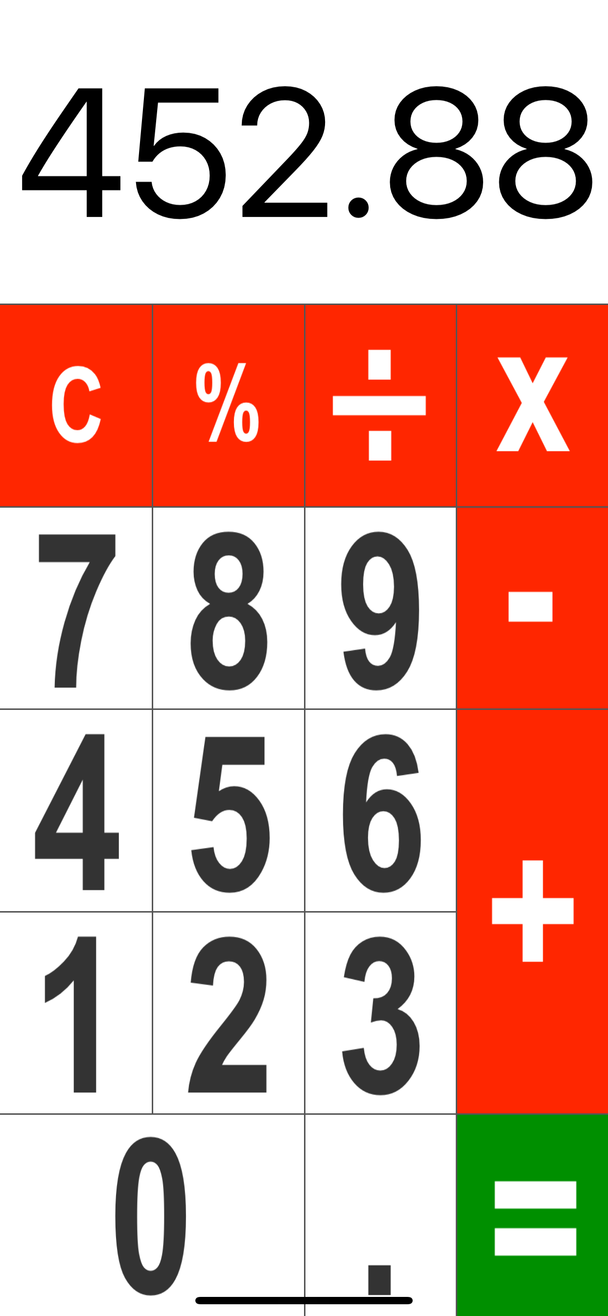 Large Number Calculator