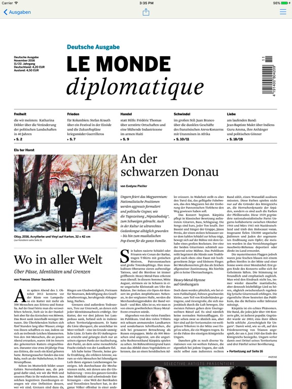 Screenshot #5 pour Le Monde diplomatique v9