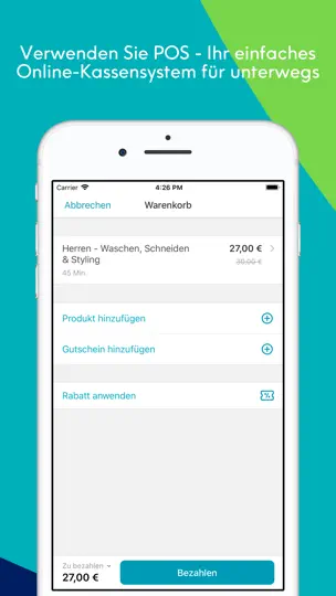 Screenshot von Connect: Salon-Management auf dem iPhone 4