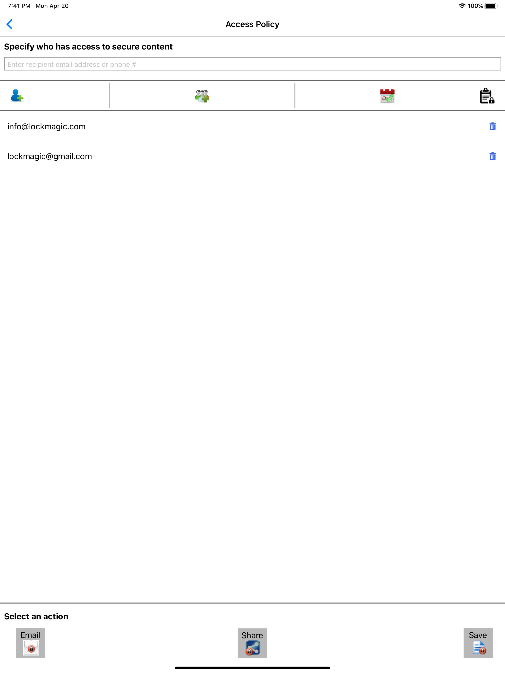 Lockmagic screenshot 8