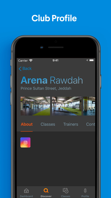 Arena Fitness Innovation Screenshot