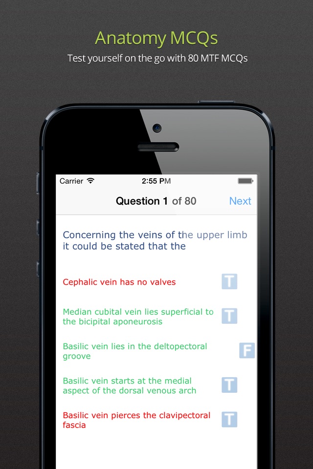 Anatomy Lectures and MCQs screenshot 2