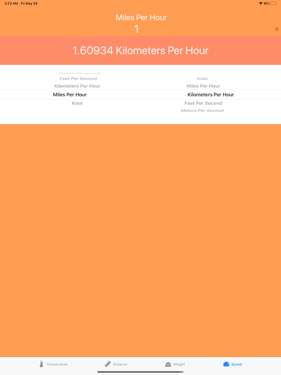 Converter : Units iPad screenshot 4 - Productivity app
