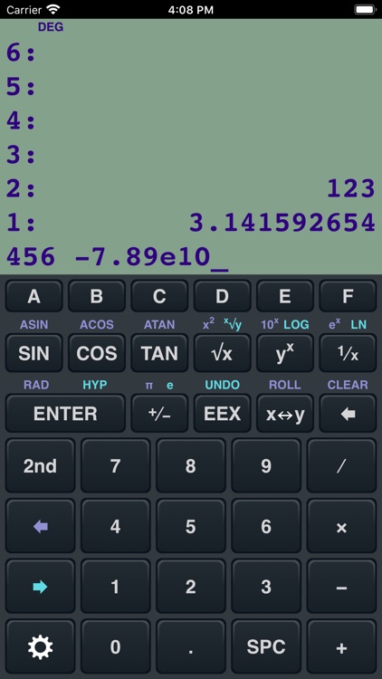 RPN Calculator 48