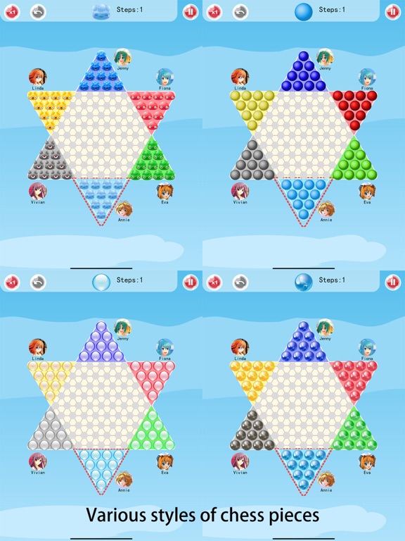 Screenshot #6 pour Chinese Checkers-A.I. Enhanced
