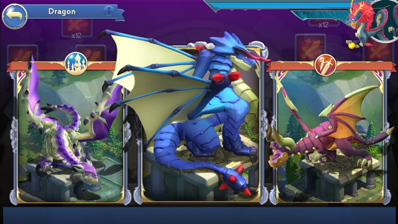 Sky Kingdoms: Dragon War screenshot 2