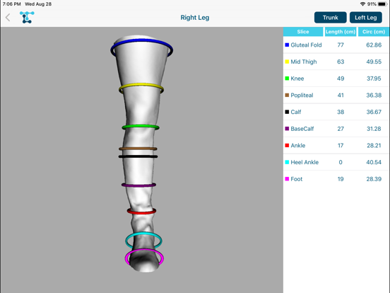 LymphaTech iPad screenshot 5 - Medical app