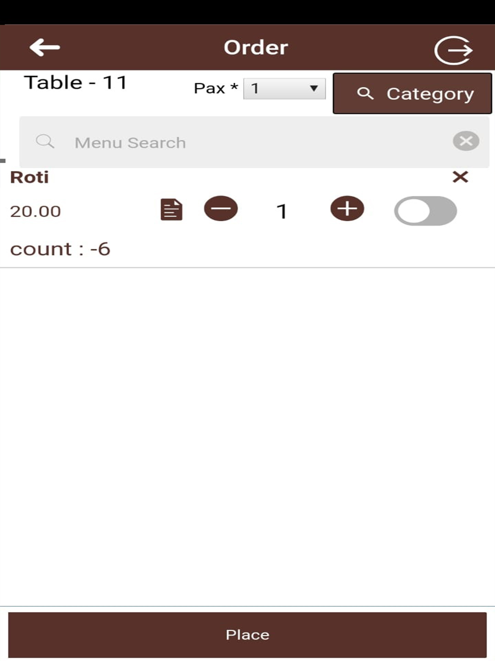FoodEngine Captain KOT screenshot 4