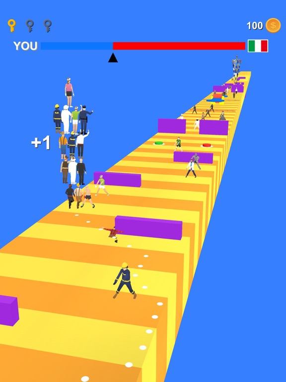 Human Stack Battle iPad screenshot