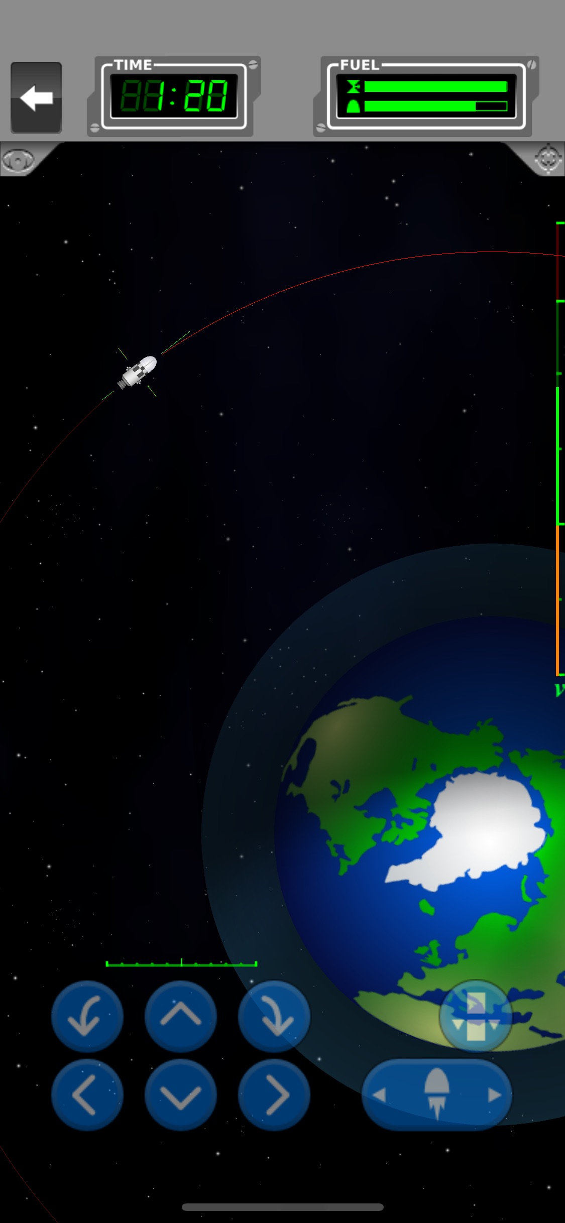 Screenshot do app Space Agency