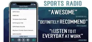 Sports Radio+ screenshot #2 for iPhone