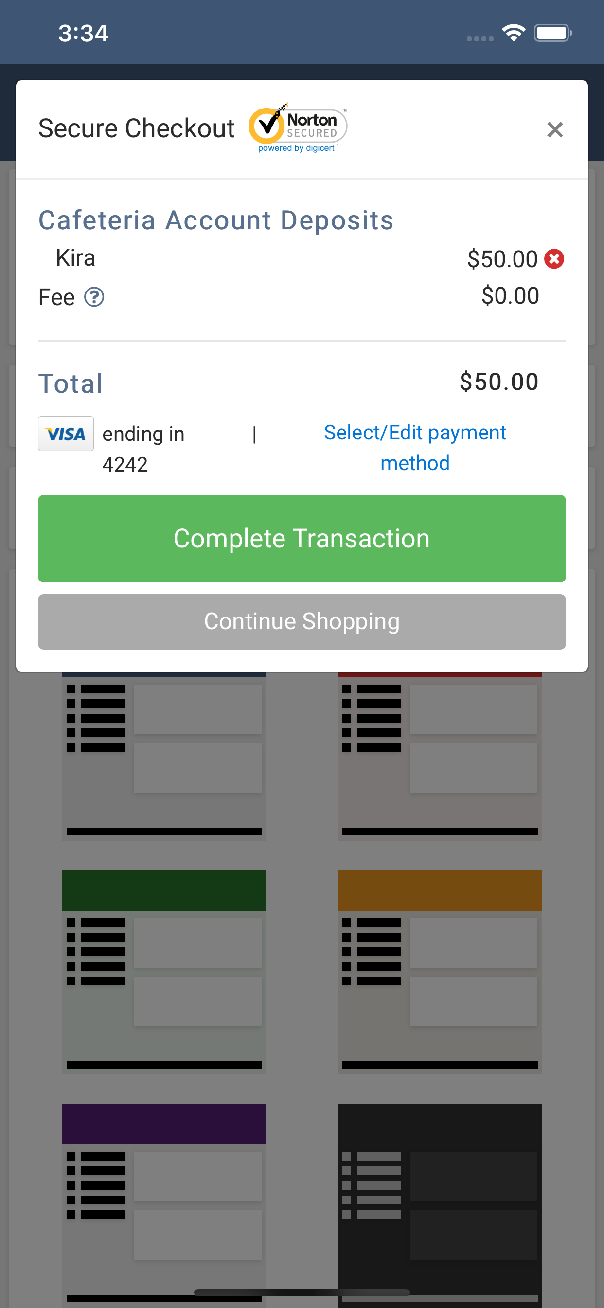 My MealTime screenshot 4
