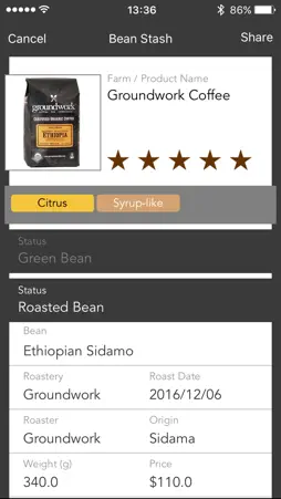 Acaia Coffee screenshot 2