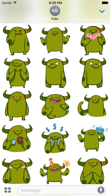 Marvin the Ogre emojies! screenshot-3