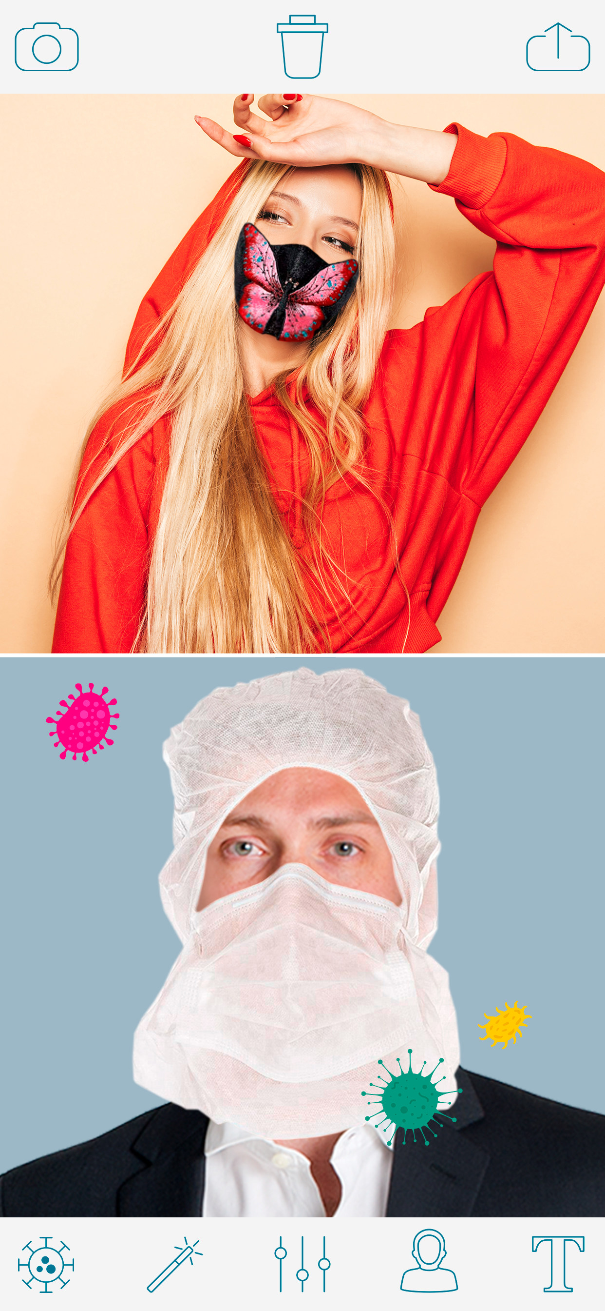 Face Mask Photo Editor